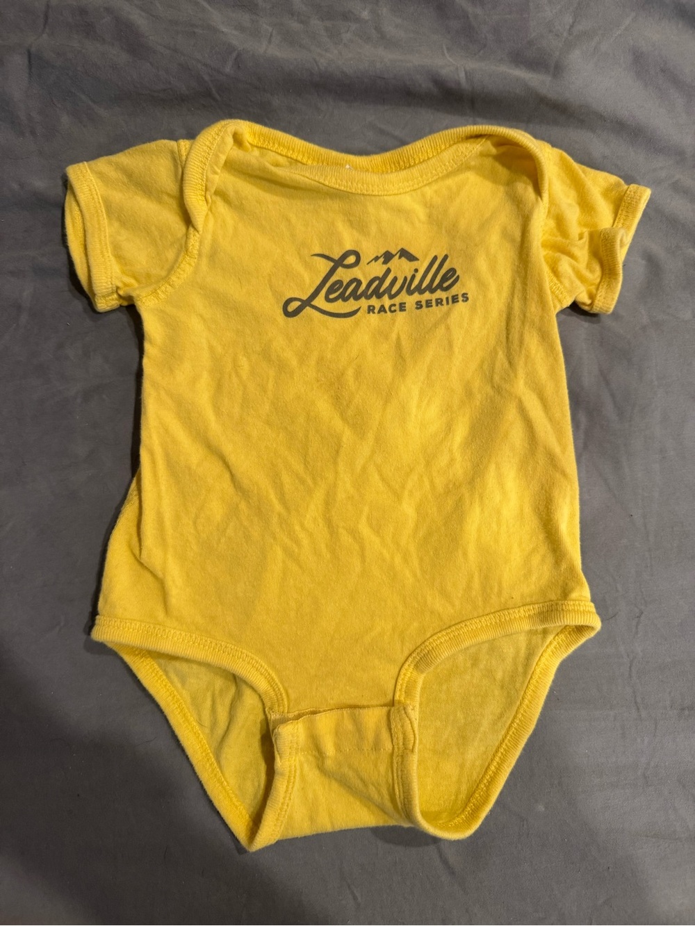 Leadville Race Series Race Across The Sky kids baby 12 months onesie one piece
